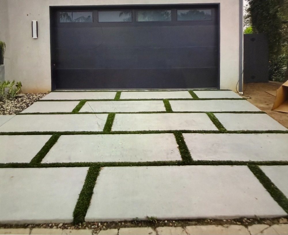 Pavers and Flagstone layout